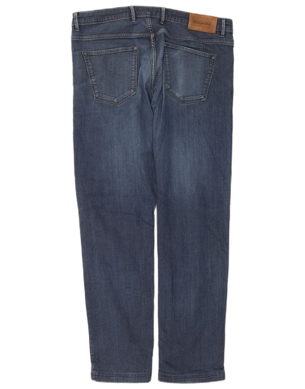 Massimo Dutti Mens Slim Jeans EU 44 Large W34 L29 Blue