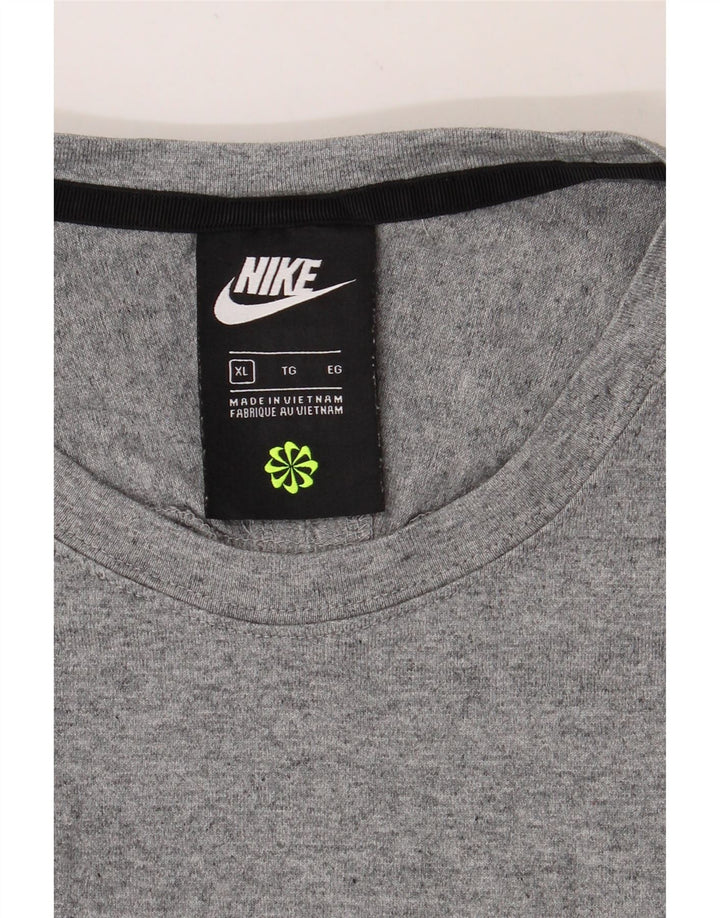 NIKE Mens T-Shirt Top XL Grey Cotton Vintage Nike and Second-Hand Nike from Messina Hembry 