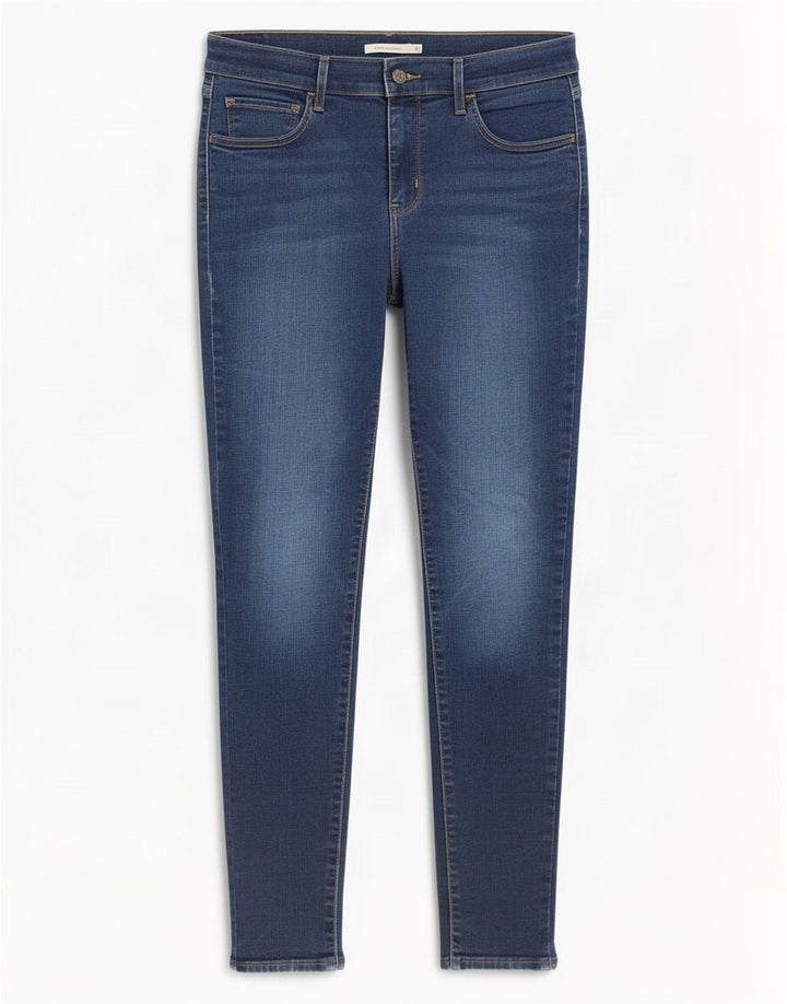 Levi's Womens 710 Super Skinny Jeans W31 L30 Blue