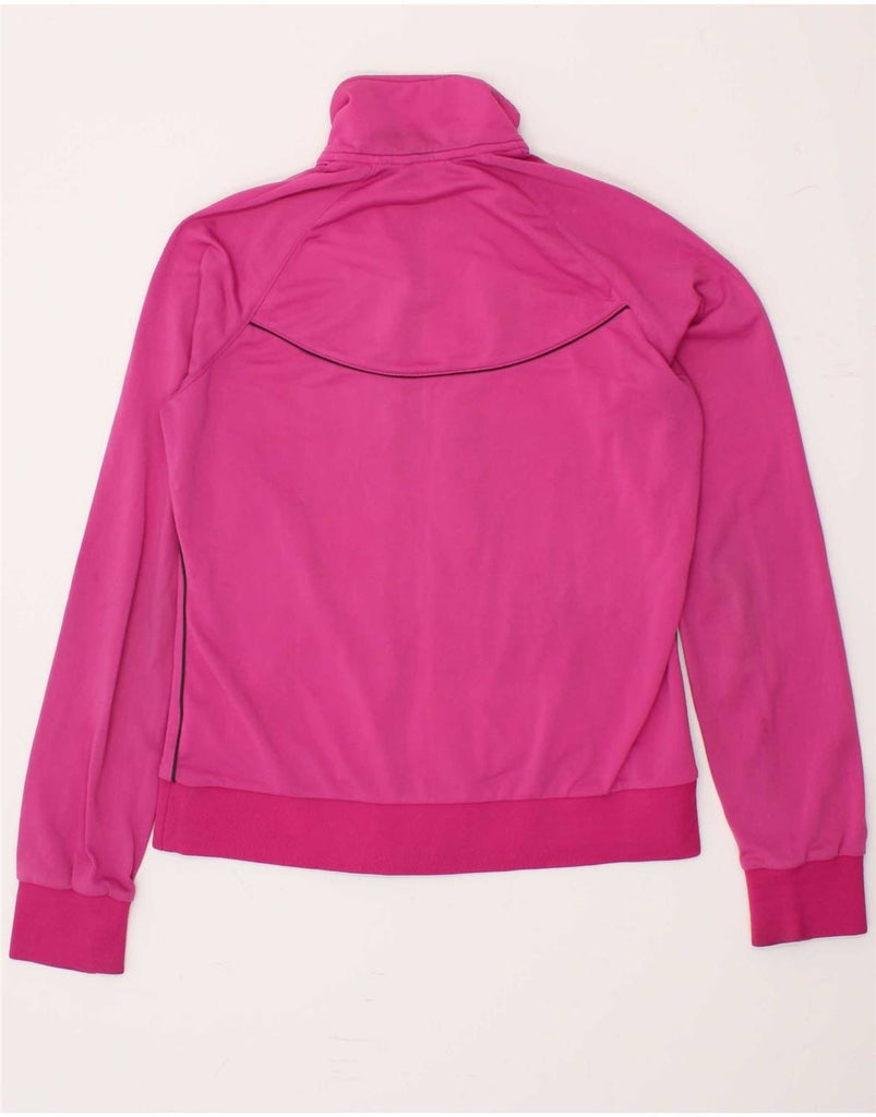 NIKE Womens Tracksuit Top Jacket UK 14 Large Pink Polyester Vintage Nike and Second-Hand Nike from Messina Hembry 