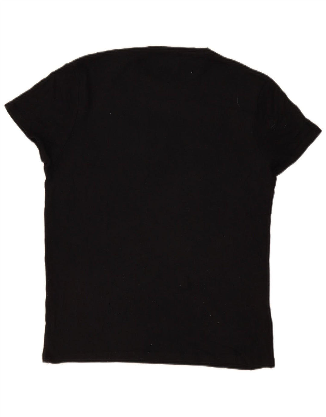 Zara Mens T-Shirt Top Medium Black
