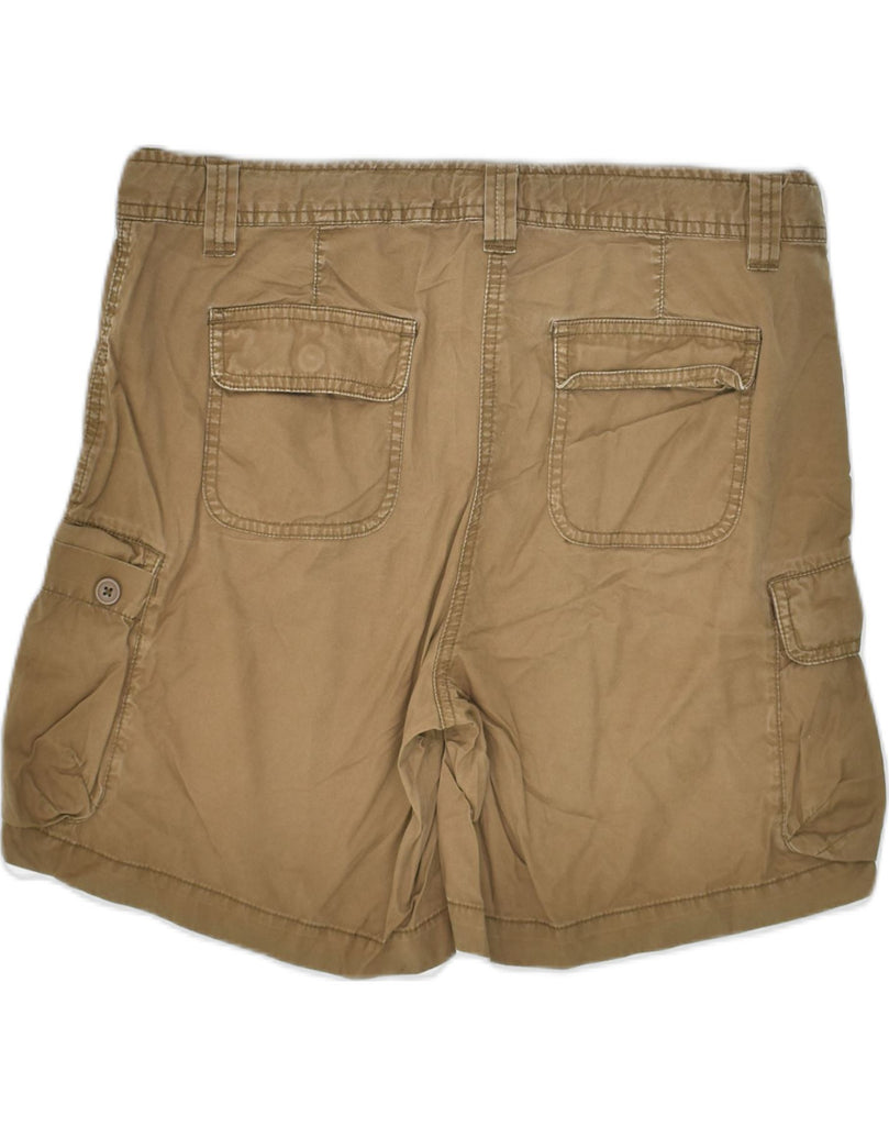 J. CREW Womens Cargo Shorts US 8 Medium W34 Brown Cotton | Vintage J. Crew | Thrift | Second-Hand J. Crew | Used Clothing | Messina Hembry 