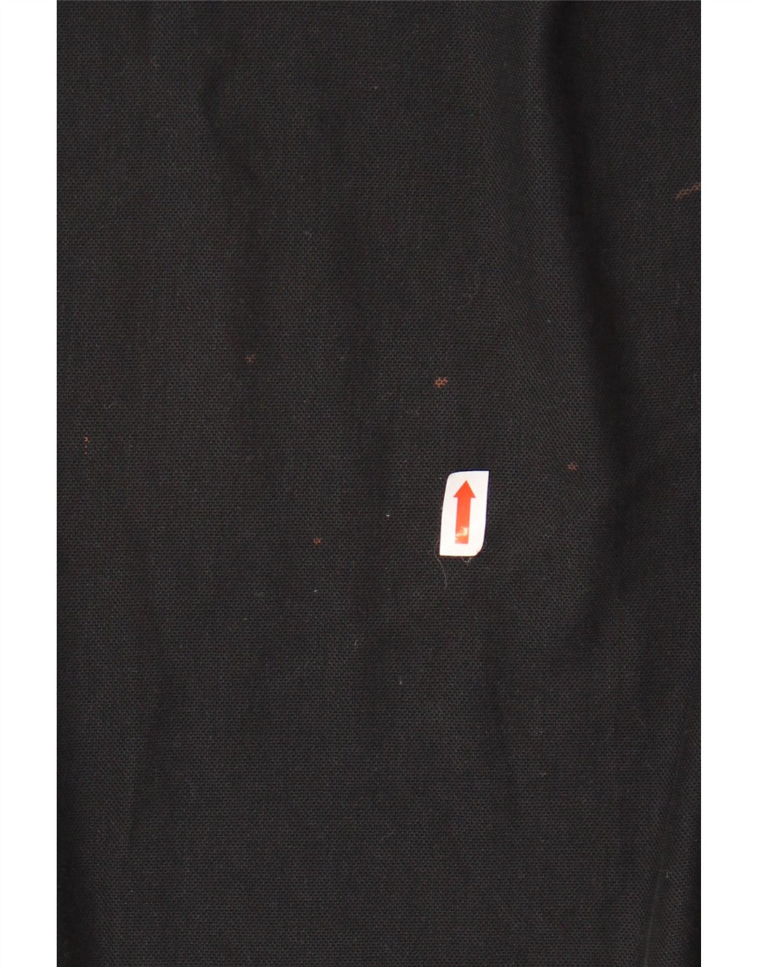 CALVIN KLEIN Mens Polo Shirt Large Black Cotton