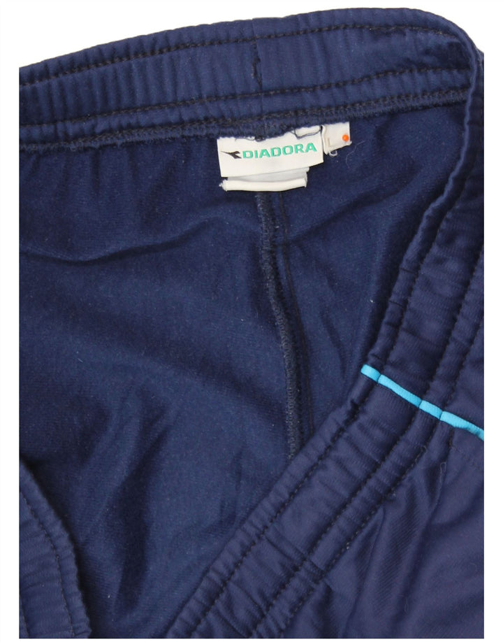 Diadora Mens Tracksuit Trousers Large  Navy Blue