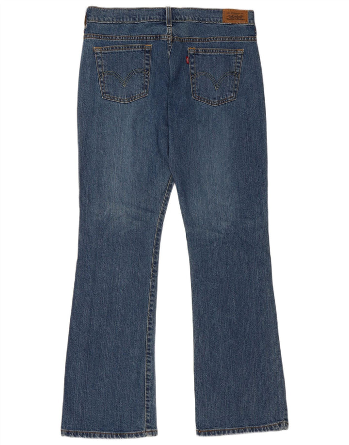 Levi's Womens 515 Bootcut Jeans US 12 Large W34 L32 Blue Cotton