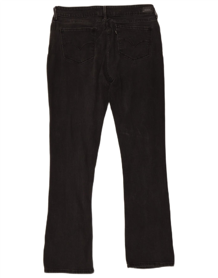 Levi's Womens Legging Bootcut Jeans W32 L32 Black Cotton