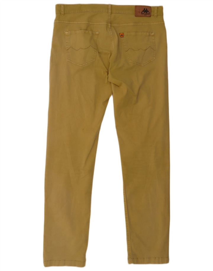Kappa Mens Slim Jeans W38 L35 Green Cotton