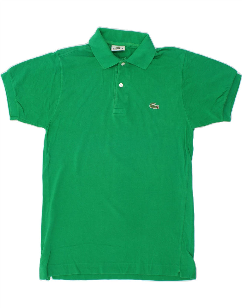 LACOSTE Mens Polo Shirt Size 2 XS Green Cotton | Vintage Lacoste | Thrift | Second-Hand Lacoste | Used Clothing | Messina Hembry 