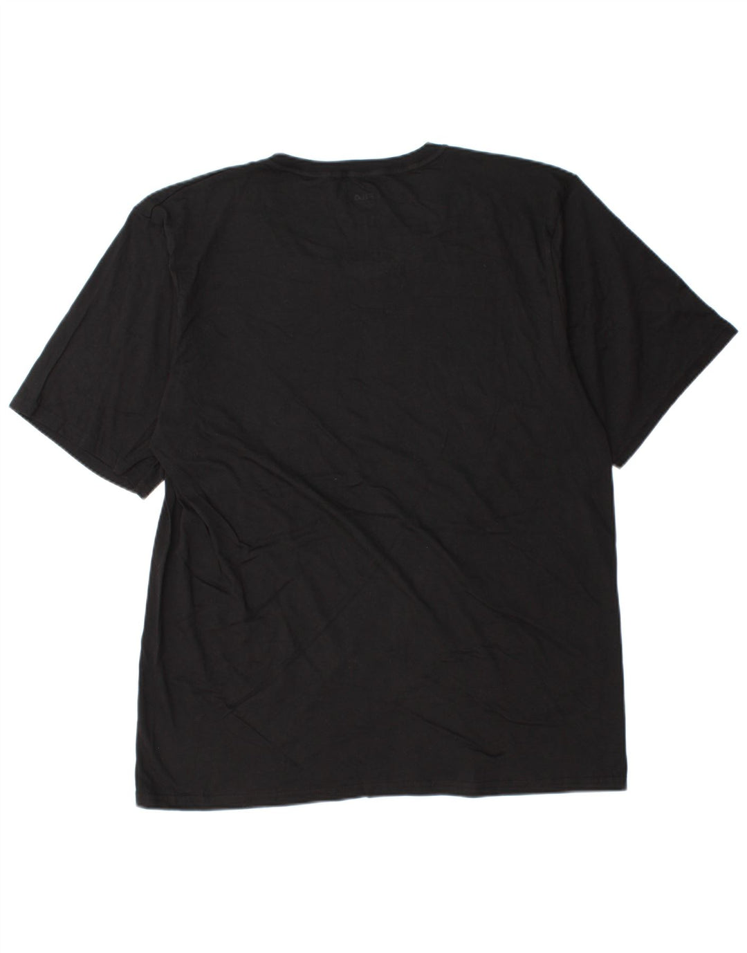 Fila Mens T-Shirt Top 2XL Black