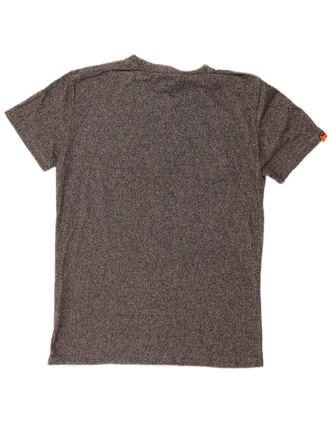 SUPERDRY Mens Graphic T-Shirt Top Small Grey Cotton