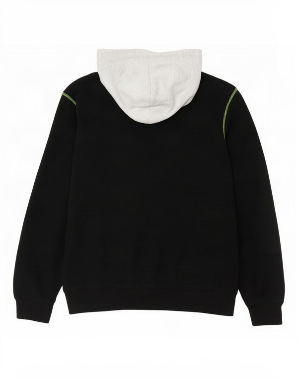Jordan Boys Graphic Hoodie Jumper 12-13 Years Large Black Colourblock