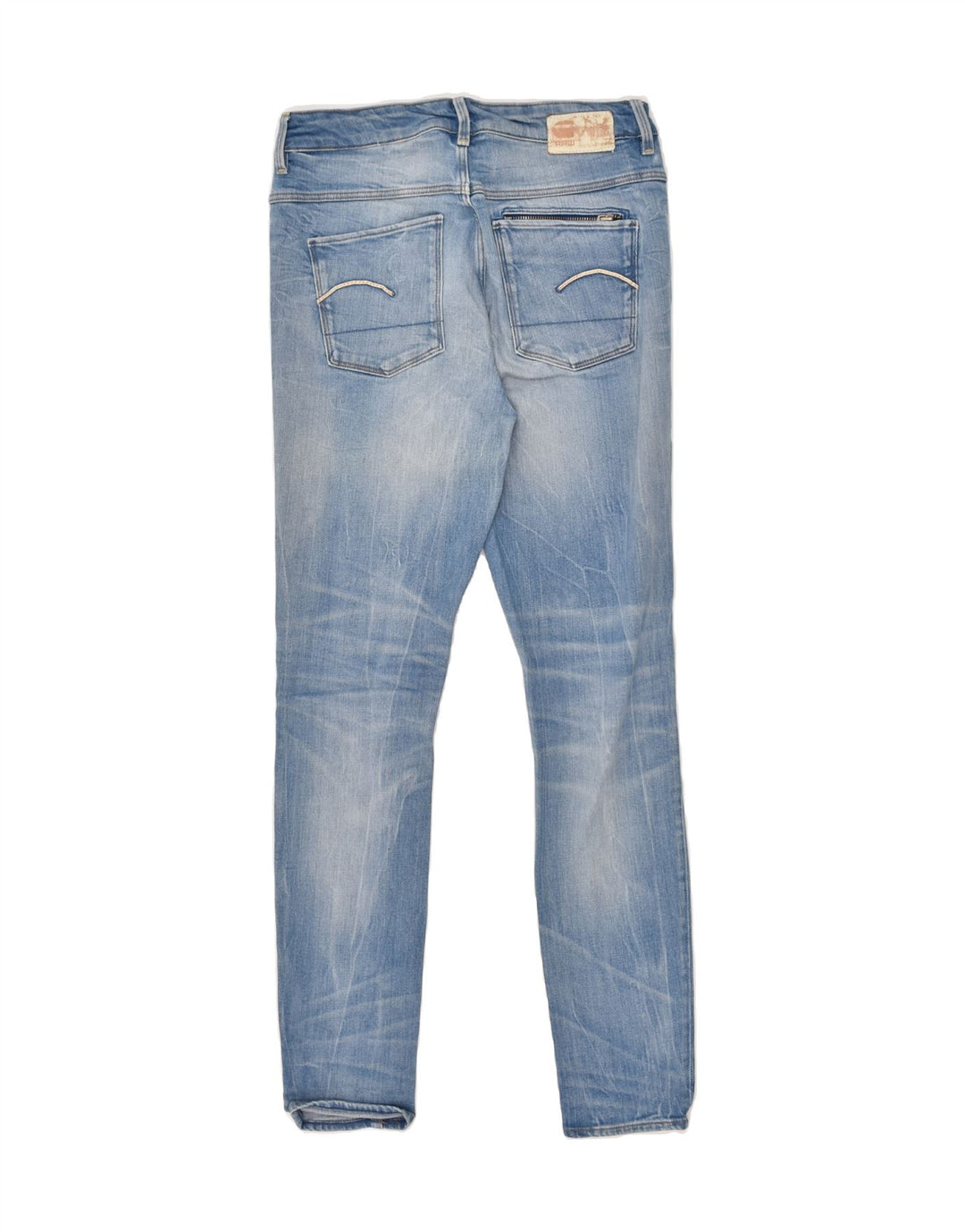 G-STAR Womens Skinny Jeans W25 L32 Blue Cotton | Vintage G-Star | Thrift | Second-Hand G-Star | Used Clothing | Messina Hembry 