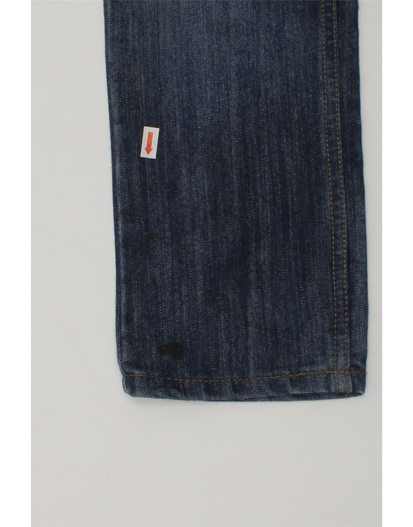 LEVI'S Boys 514 Straight Jeans 5-6 Years W22 L21  Navy Blue Cotton | Vintage Levi's | Thrift | Second-Hand Levi's | Used Clothing | Messina Hembry 