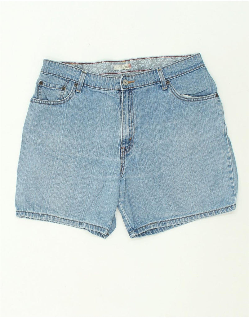 LEVI'S Womens Relaxed Fit Denim Shorts UK 16 Large W34 Blue Cotton | Vintage Levi's | Thrift | Second-Hand Levi's | Used Clothing | Messina Hembry 