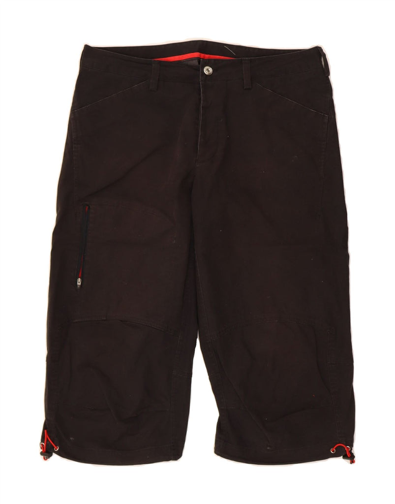 NIKE Mens Straight Cargo Capri Trousers W34 L20 Black Cotton Vintage Nike and Second-Hand Nike from Messina Hembry 