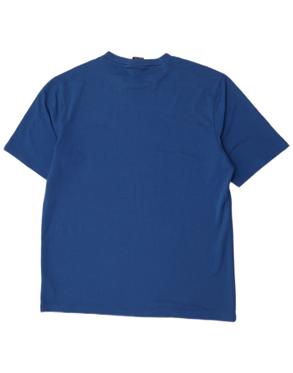 Nike Mens T-Shirt Top 2XL Blue Polyester