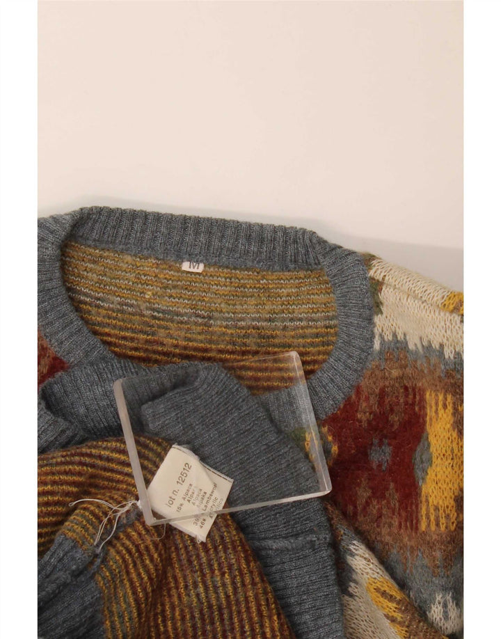 Fruit Of The Loom Mens Crew Neck Jumper Sweater Medium Multicoloured