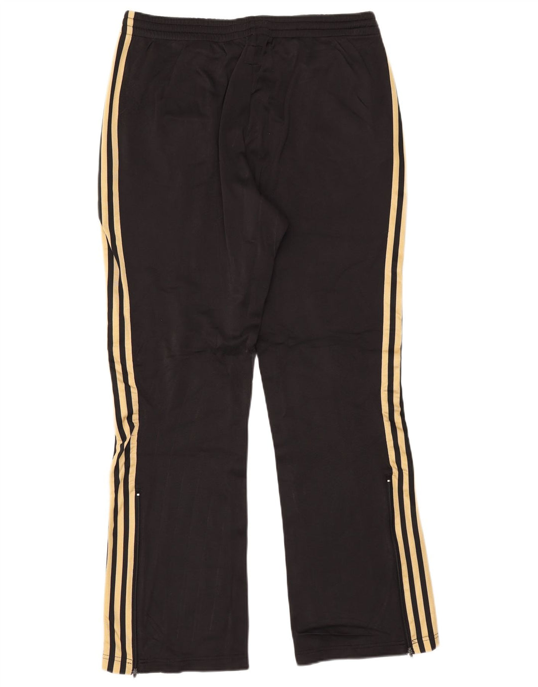 ADIDAS Womens Tracksuit Trousers UK 16 Large Black Nylon