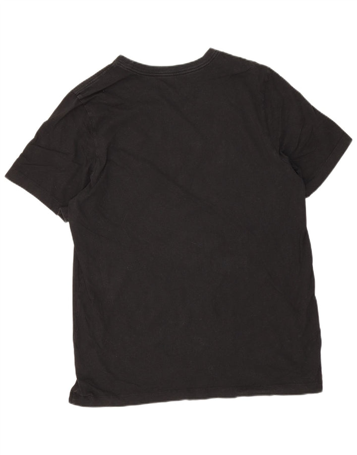 Nike Mens Graphic T-Shirt Top Large Black Cotton