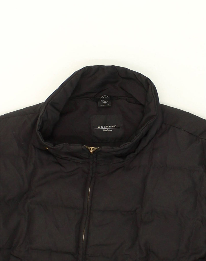 MAX MARA Womens Padded Jacket UK 14 Large Black Polyamide | Vintage Max Mara | Thrift | Second-Hand Max Mara | Used Clothing | Messina Hembry 