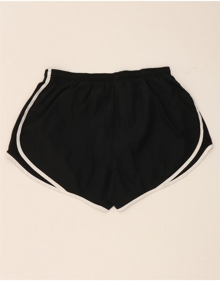 Nike Womens Dri Fit Sport Shorts UK 14 Large  Black Polyester