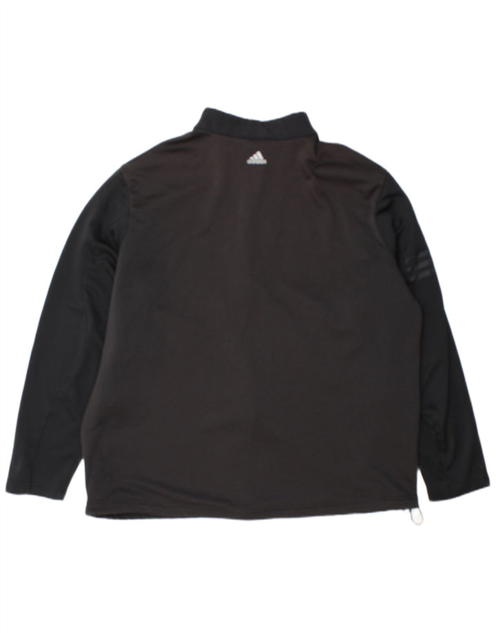 Adidas Mens Climawarm Tracksuit Top Jacket XL Black Polyester