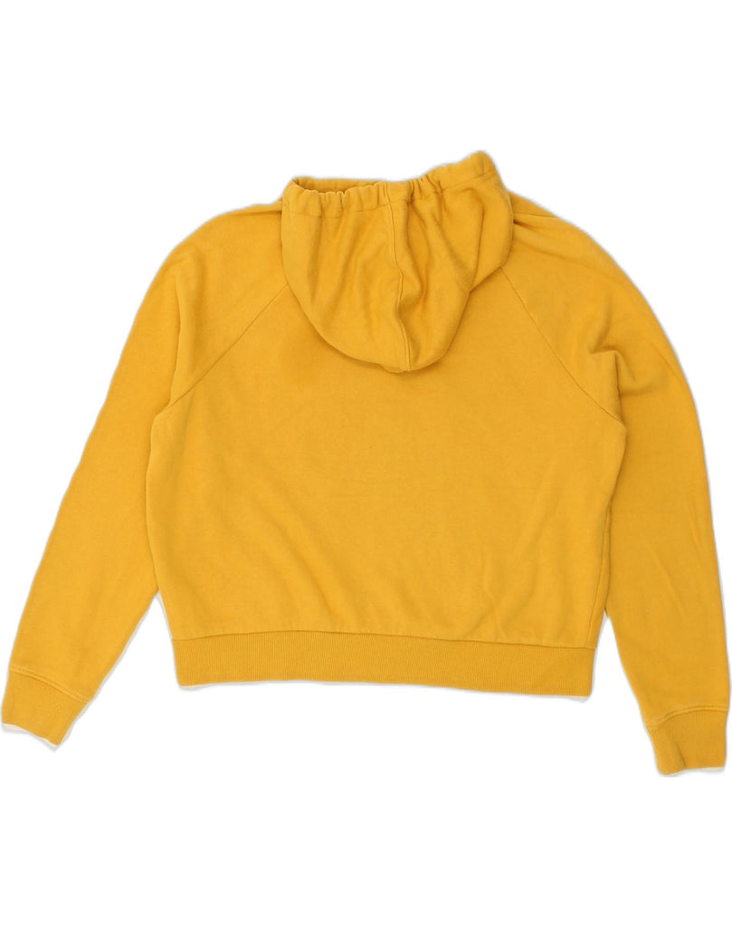 Vans yellow cropped on sale hoodie