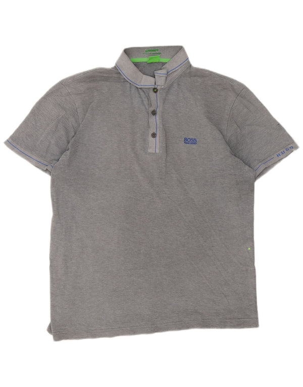 Hugo Boss Mens Slim Fit Polo Shirt XL Grey