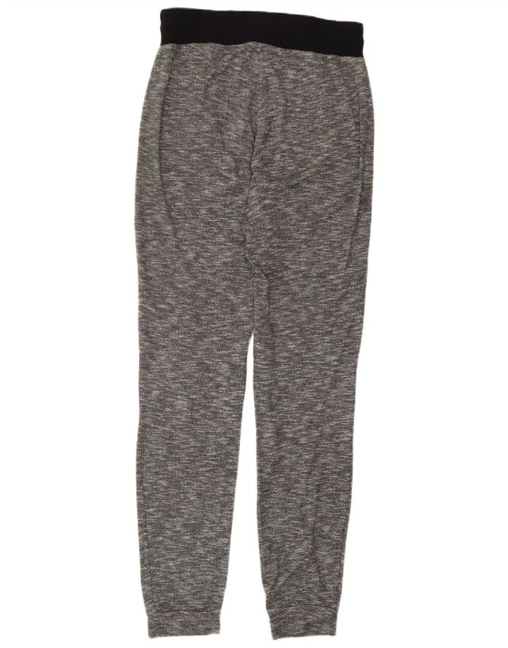 Marks & Spencer Womens Tracksuit Trousers Joggers UK 8 Small Grey Flecked