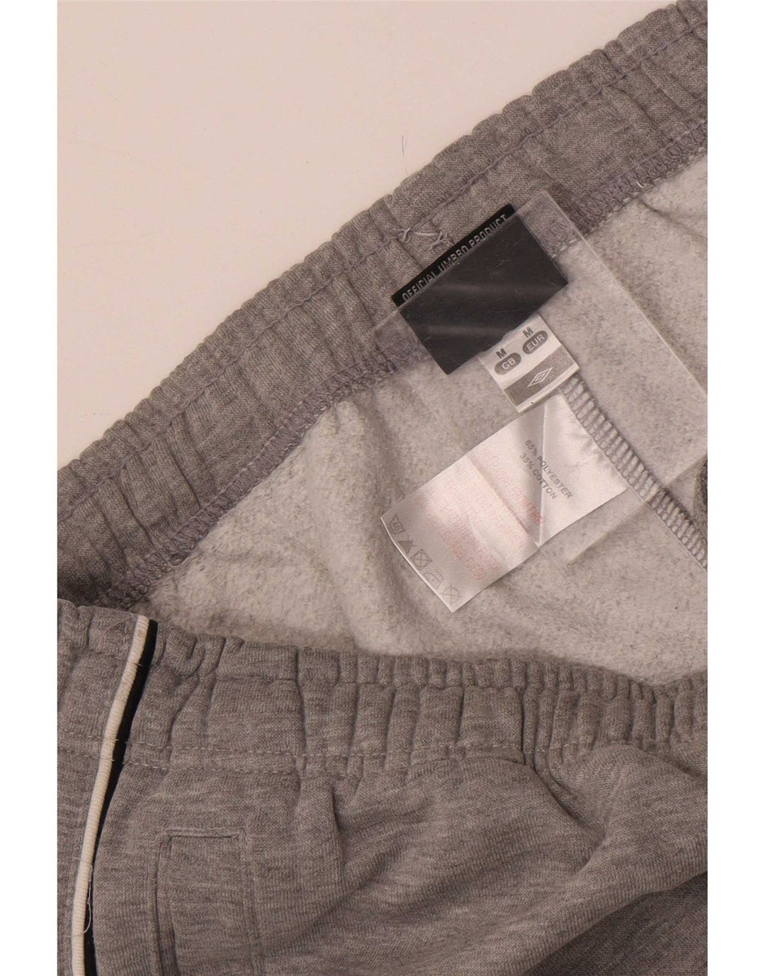 Umbro Mens Tracksuit Trousers Medium Grey Polyester