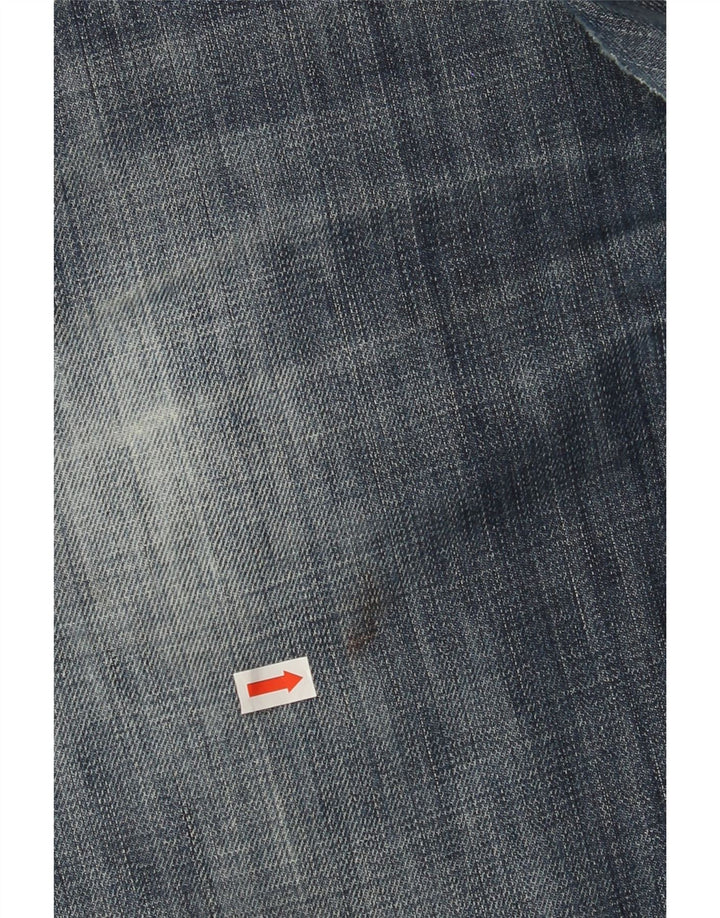 LEE Womens Knox Dart Straight Jeans W29 L29 Blue Cotton