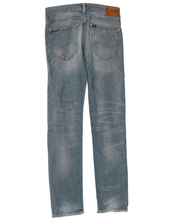 Lee Womens Slim Jeans W31 L34 Blue Cotton