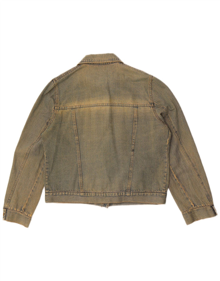 Vintage Womens Denim Jacket UK 16 Large Blue