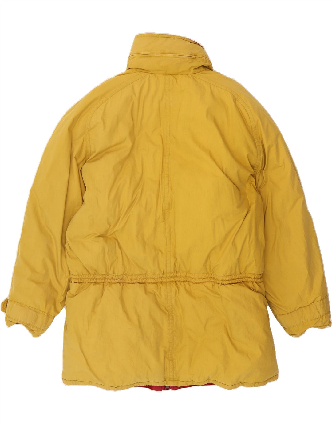 ANBA Mens Padded Jacket UK 42 XL Yellow Cotton Vintage Anba and Second-Hand Anba from Messina Hembry 