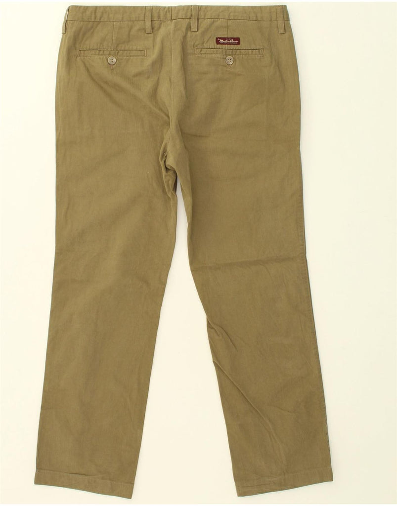 MARLBORO CLASSICS Mens Straight Chino Trousers EU 52 XL W34 L30 Brown | Vintage Marlboro Classics | Thrift | Second-Hand Marlboro Classics | Used Clothing | Messina Hembry 