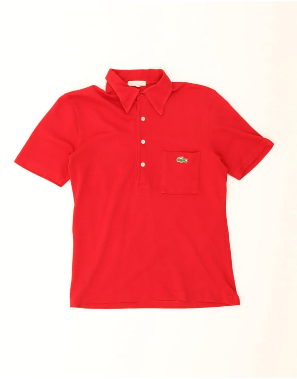 Lacoste Mens Polo Shirt Small Red