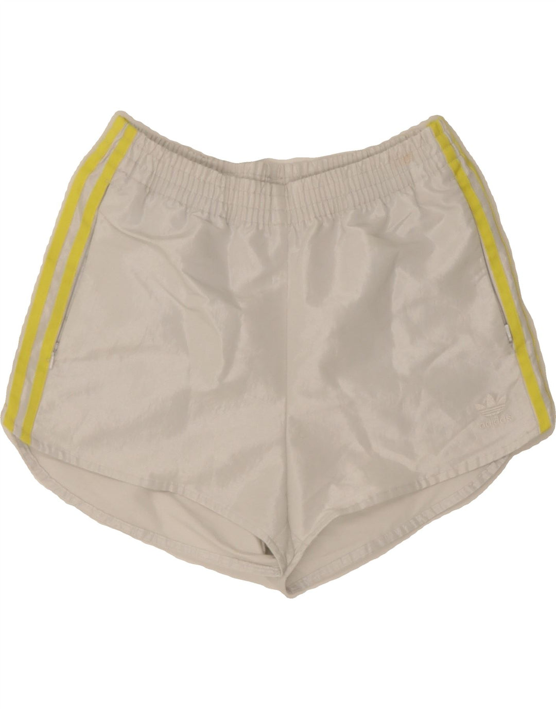 ADIDAS Womens Sport Shorts UK 6 XS  White Polyester Vintage Adidas and Second-Hand Adidas from Messina Hembry 