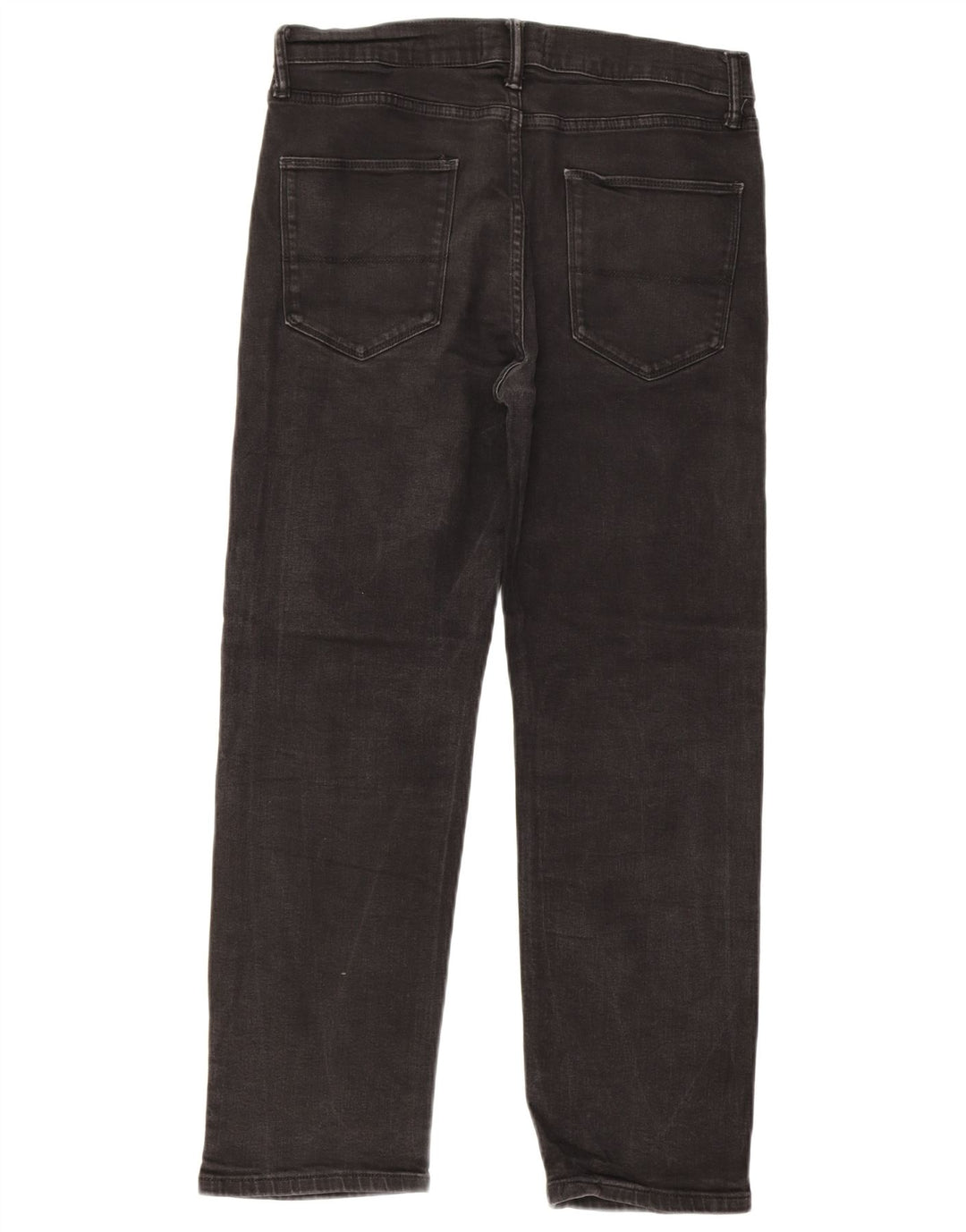 Marks & Spencer Mens Straight Jeans W32 L29 Black Cotton