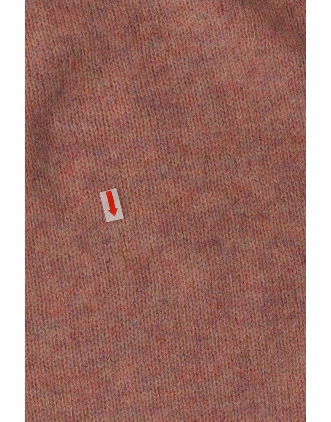 MC Kenzy Mens Crew Neck Jumper Sweater Medium Pink Wool