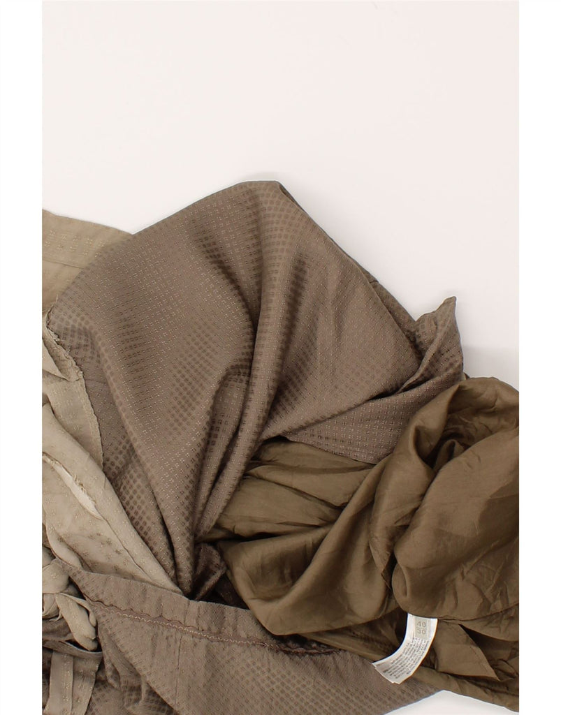 MASSIMO DUTTI Womens Basic Dress EU 40 Medium Grey Silk | Vintage Massimo Dutti | Thrift | Second-Hand Massimo Dutti | Used Clothing | Messina Hembry 