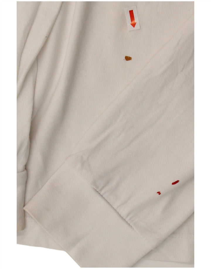 Vans Mens Graphic Top Long Sleeve XL White