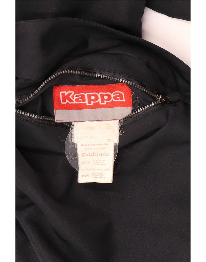 Kappa Mens Reversible Jacket UK 42 XL Black Polyester