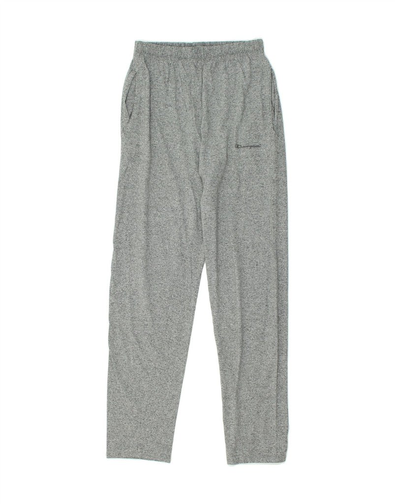 CHAMPION Mens Tracksuit Trousers Small Grey Cotton | Vintage Champion | Thrift | Second-Hand Champion | Used Clothing | Messina Hembry 