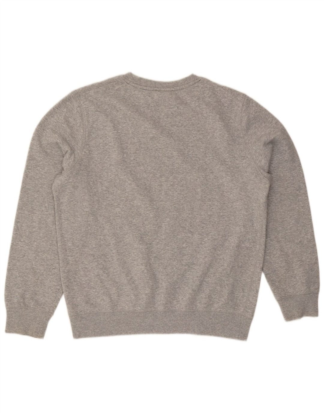 Champion Mens Graphic Sweatshirt Jumper Large Grey Flecked Cotton
