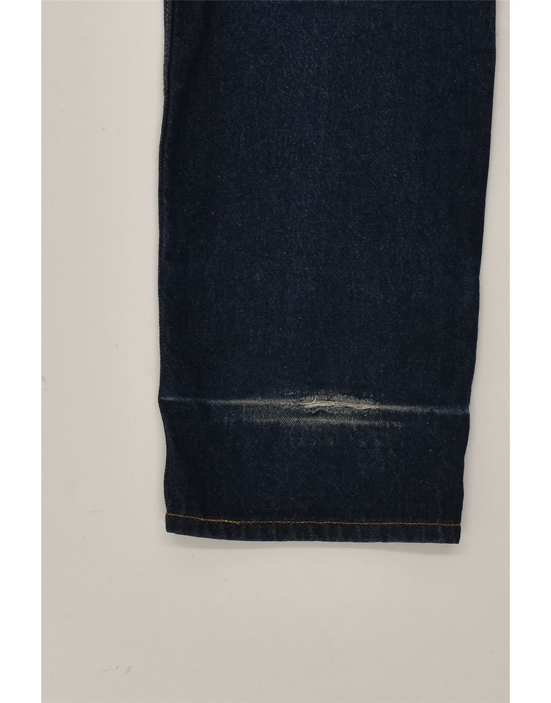 LEVI'S Mens 505 Straight Jeans W38 L32 Navy Blue Cotton | Vintage Levi's | Thrift | Second-Hand Levi's | Used Clothing | Messina Hembry 