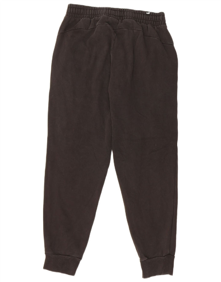 Puma Mens Tracksuit Trousers Joggers Medium Black Cotton