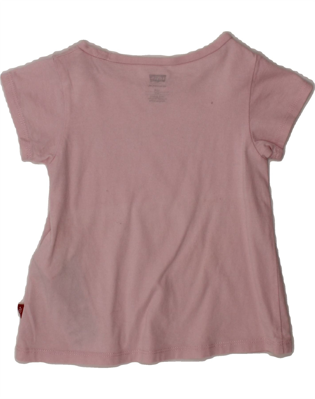 LEVI'S Baby Girls Graphic T-Shirt Top 9-12 Months Pink Cotton Vintage Levi's and Second-Hand Levi's from Messina Hembry 