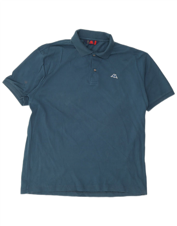 Kappa Mens Polo Shirt 2XL Blue