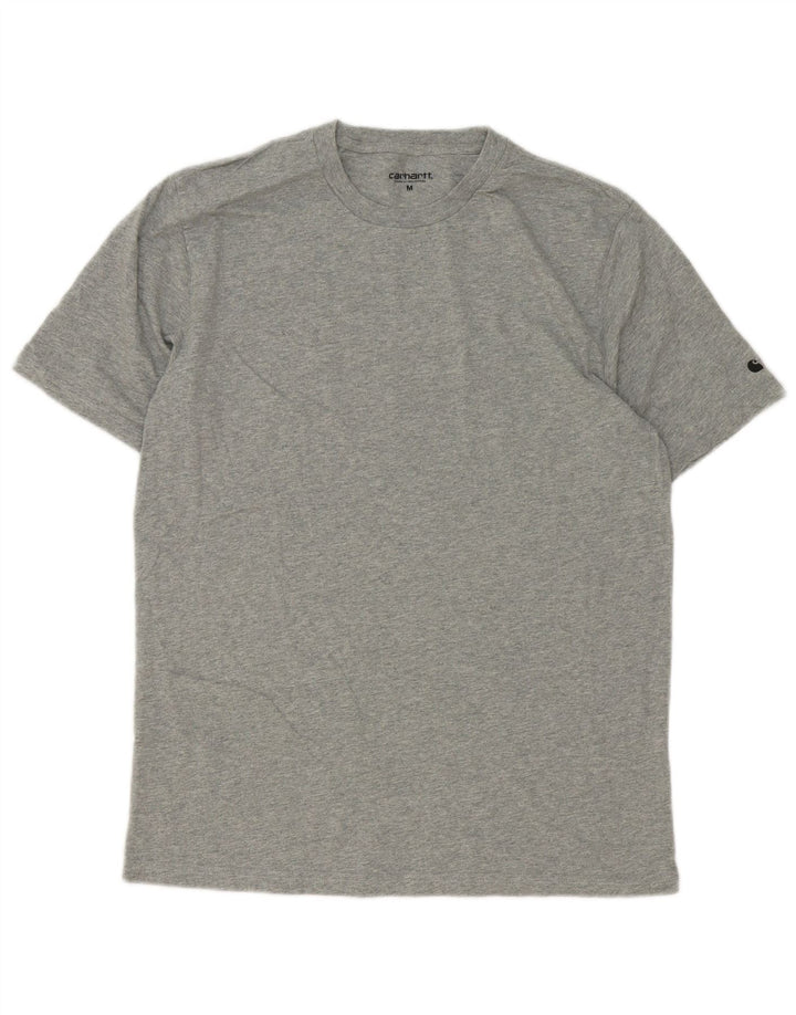 Carhartt Mens T-Shirt Top Medium Grey Cotton