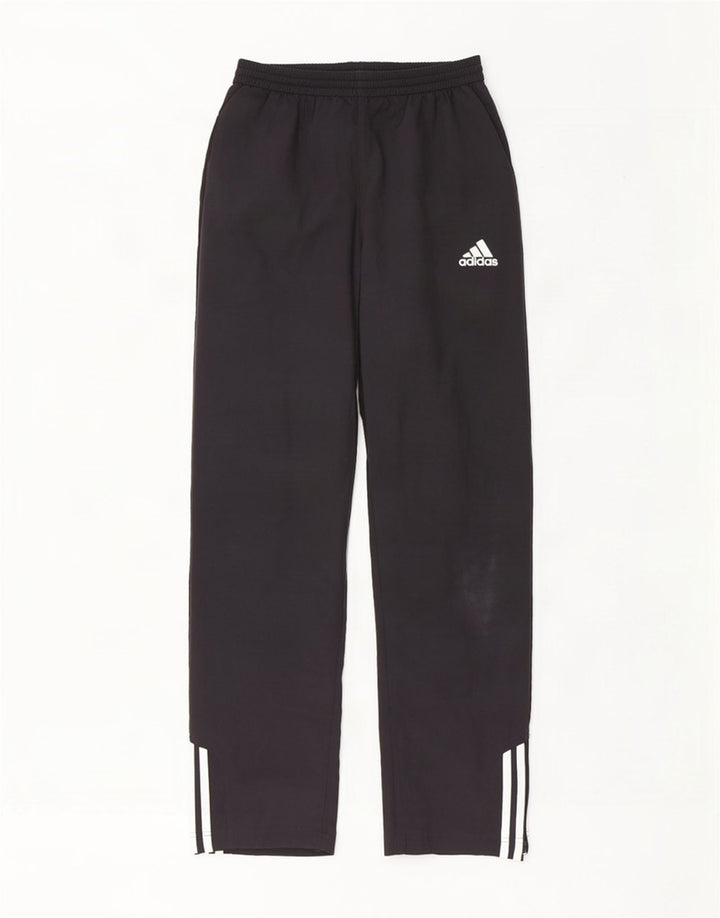 Adidas Mens Tracksuit Trousers UK 36/38 Small Black Polyester
